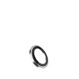Blueo Iphone 17 Pro / 17 Pro Max Uyumlu Ar Safir Titanyum Kasa Kamera Lens Koruyucu - Gümüş