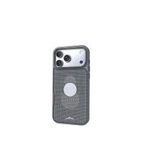 Blueo Iphone 17 Pro Aramid Fiber Glacier Lightweight Magsafe Uyumlu Telefon Kılıfı - Gri