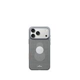 Blueo Iphone 18 Pro Glacier Aramid Fiber Kevlar Tasarımlı Hafif Darbe Emici Magsafe Uyumlu Telefon Kılıfı - Gri