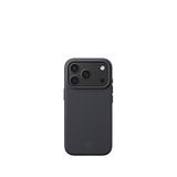 Blueo Iphone 18 Pro Max 6.9 Nappa Premium Deri Magsafe Uyumlu Telefon Kılıfı - Gri
