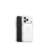 Blueo Iphone 18 Pro Max Crystal Metal Tuşlu 6.3 Darbe Emici Magsafe Uyumlu Telefon Kılıfı - Şeffaf