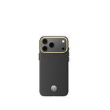 Blueo Iphone 18 Pro Max Slim Shockproof Karbon Aramid Fiber Zırh Magsafe Uyumlu Telefon Kılıfı - Siyah