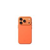 Blueo Iphone 18 Pro Nappa Premium Deri Magsafe Uyumlu Telefon Kılıfı - Turuncu