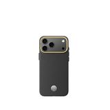 Blueo Iphone 18 Pro Slim Shockproof Aramid Fiber Zırh Magsafe Uyumlu Telefon Kılıfı - Siyah