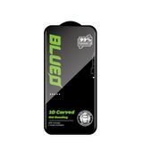 BLUEO iPhone 18 Pro Uyumlu 3D HD Kavisli Ekran Koruyucu Cam ve Kolay Kurulum Seti