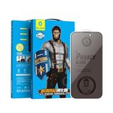 Blueo iPhone X / 11/12 / 13/14 Serisi Uyumlu Kırılmaz Cam Privacy Hayalet Tam Kaplayan Anti-Peep Ekran Koruyucu (12 Pro Max)