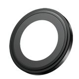 Blueo iPhone14 Pro/iPhone 14 Pro Max Uyumlu Metal Çerçeve Lens Koruyucu Siyah