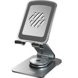 Blueo Mr. Gorilla Gümüş Katlanabilir 360 Derece Dönebilen Kaydırmaz Telefon/tablet Standı - Gümüş - Gri