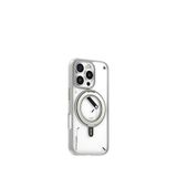 Blueo Mr. Gorilla Iphone 16 Pro Max 360° Dönen Metal Standlı Magsafe Uyumlu Mat Telefon Kılıfı - Gri