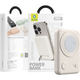 Blueo Mr.Gorilla Magsafe 10.000 mAh 20W PD 15W Standlı Kablosuz Beyaz Powerbank