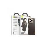 Blueo Plain Weave iPhone 16 Pro Max Uyumlu Air Aramid Fiber Manyetik Özellikli Gold Telefon Kılıfı