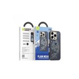 Blueo Plain Weave iPhone 16 Pro Max Uyumlu Air Aramid Fiber Manyetik Özellikli Moon Telefon Kılıfı