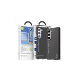 Blueo Samsung Fold 6 Premium Deri Folding Siyah Telefon Kılıfı