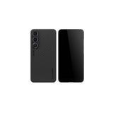 Blueo Samsung S24 Uyumlu Punk Armor Aramid Fiber Anti-Drop Kılıf 600D
