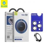 Blueo Sapphire Crystal iPhone 16 Pro / 16 Pro Max Uyumlu Titanyum PVD Safir Kamera Lens Camı Koruyucu (Desert/Çöl)
