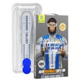 Blueo Ultra Clear AR Anti-Reflective HD Uygulama Aparatlı Cam Ekran Koruyucu iPhone 14 Pro Max Uyumlu Siyah