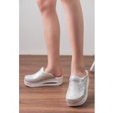 BlueOrtopedi Parlak Airmax Kadın Tam Ortopedik Ve Anatomik Sabo Terlik Hastane, Hemşire, Doktor, Güzellik Uzmanı