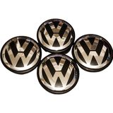 Blueoto Vw Passat B6 Jant Göbeği 65 mm Kabartmalı Dış Çap 4'lü Set Şık Görünüm