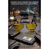 BluePepper ANTİFAR GECE GÖRÜŞÜ İÇİN RAHAT SÜRÜŞ ÖZELLİKLİ GECE GÖZLÜĞÜ 52 EKARTMAN