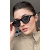 BluePepper PRADOC GÜNEŞ GÖZLÜĞÜ VİRAL POPÜLER GÖZLÜK Siyah Çerçeve Siyah Cam Renk 52 ekartman
