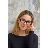 BluePepper Toms v3 Siyah Oval Mavi Işık Filtreli Ekran Gözlüğü Optik Uyumlu Camları Değişebilir 53-12-142
