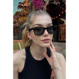 BluePepper Vega Siyah Güneş Gözlüğü Wayfarer Siyah Cam Renkli