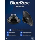 Bluerex Br-150W-1400W Max-350W Rms-Kaliteli-Profesyonel 38 Cm Woofer