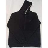 Blues Moda Massi Unisex Koyu Gri Büyük Beden Içi Kalın Yumuşak Kapşonlu Fermuarlı Polar Hırka - 6XL - Siyah