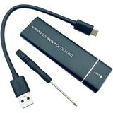 Bluesery BS-M2 USB 3.1 Type-C To Pcı-E Express Nvme SSD M.2 M-Key Hard Disk Kutusu (SATA/NGFF Desteklemez) - Siyah