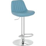Bluetick Grand Küçük Ebatlı Bar Sandalyesi BLU1751 - Mavi