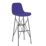 Bluetick Ikon Küçük Rahat Bar Sandalye 75 cm BLU1726 - Lacivert