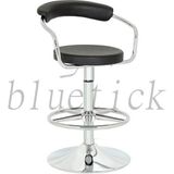 Bluetick Meta 2022 Bar Sandalye Tabure Fonksiyonel Ergonomik Silinebilir MT006 - Siyah - 75 cm