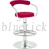 Bluetick Meta Bar Sandalye Tabure - Kırmızı - 75 cm