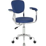 Bluetick Obje Küçük Ofis Çalışma Sandalyesi BLU1766 - Mor