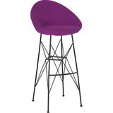 Bluetick Sembol Tel Ayak Küçük Bar Sandalyesi 75.cm BLU1776 - Pembe