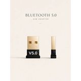 Bluetooth 5.0 Adaptörü USB Dongle Kablosuz Ses Alıcı Verici