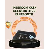 Bluetooth 5.0 Motosik Kask Kulaklık Eller Serbest ve Müzik Özellikli