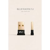 Bluetooth 5.1 Adaptörü USB Dongle Kablosuz Ses Alıcı Verici Mini