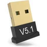Bluetooth 5.1 Doungle V5.1 USB Bluetooth Adaptörü Alıcı Verici Mini Kablosuz Bluetooth Dongle