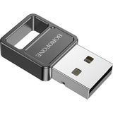 Bluetooth 5.1 Mini USB Adaptör 2.4ghz Kablosuz Alıcı Dongle – Bilgisayar ve Laptop Için Bluetooth Dönüştürücü, 3.0 Mbps Hız, Kulaklık Klavye Mouse Hoparlör Bağlantı Borofone | Dh8 - 1 GB - 00-Siyah - Beyaz - Option-1
