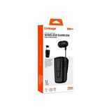 Bluetooth 5.1V Titreşimli Model Makaralı Kulaklık Lkb-19 - Siyah