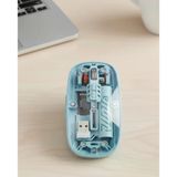 Bluetooth 5.2 2.4G Usb Kablosuz Mouse Pilli Tasarım