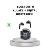 Bluetooth 5.3 Kablosuz Kulaklık Hifi Stereo Ekstra Bass Dijital Ekranlı