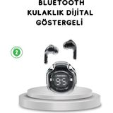 Bluetooth 5.3 Kablosuz Kulaklık Hifi Stereo ve Ekstra Bass Dijital Ekranlı ( Lisinya )