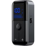 Bluetooth 5.4 Kablosuz Ses Alıcı-Verici Adaptör, LCD Ekranlı, 10 Metre Menzilli, Tf Kart Destekl - Genel