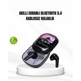 Bluetooth 5.4 Kulaklık – Gürültü Engelleme Ve Akıllı Ekranlı Şarj Kutusu Mir71823977