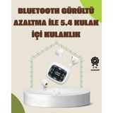 Bluetooth 5.4 Teknolojili Kablosuz Kulaklık LED Göstergeli