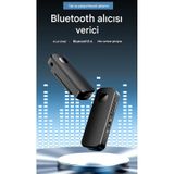 Bluetooth Adaptör 2in1 Alıcı Verici Bluetooth 5.4 Receiver Aux Wireless Araç Hoparlör Bluetooth Kiti