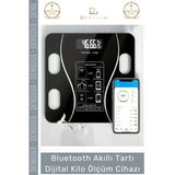 Bluetooth Akıllı Tartı Vücut Analiz Baskülü - Yağ Su Kas Ölçer Dijital Kilo Ölçüm Cihazı
