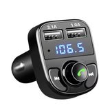 Bluetooth Araç Kiti Araç Fm Transmitter Şarj Usb Mp3 Pd Flash Için Uygun Çakmaklık Giriş